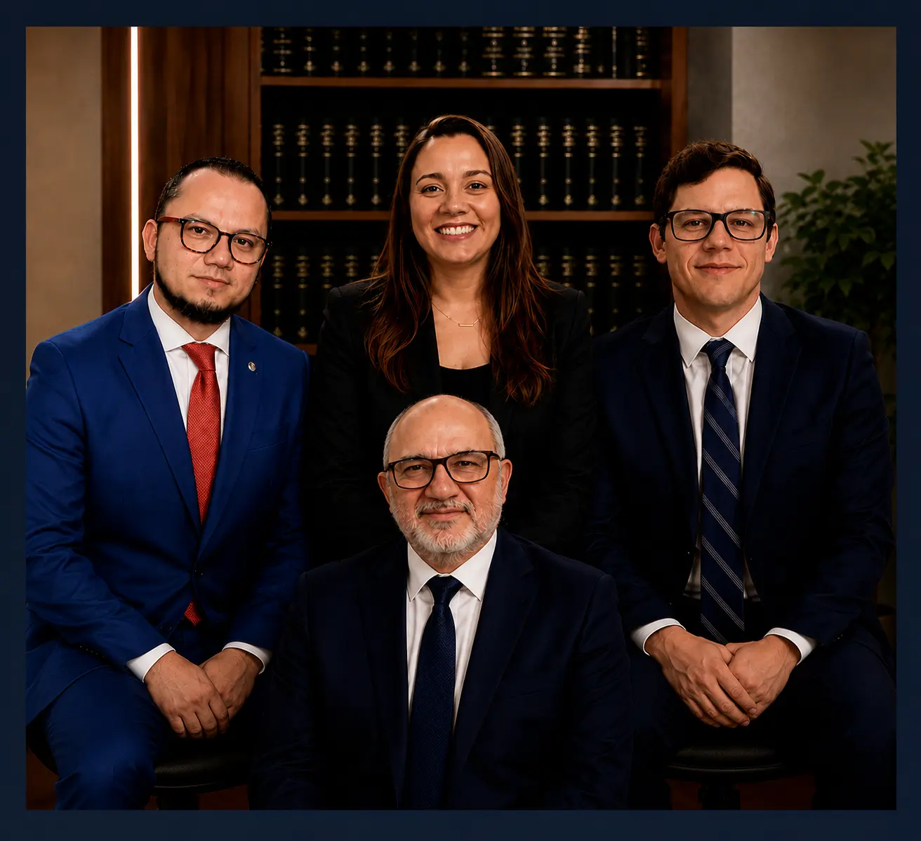 Equipe do escritório Domingos Requião Advogados